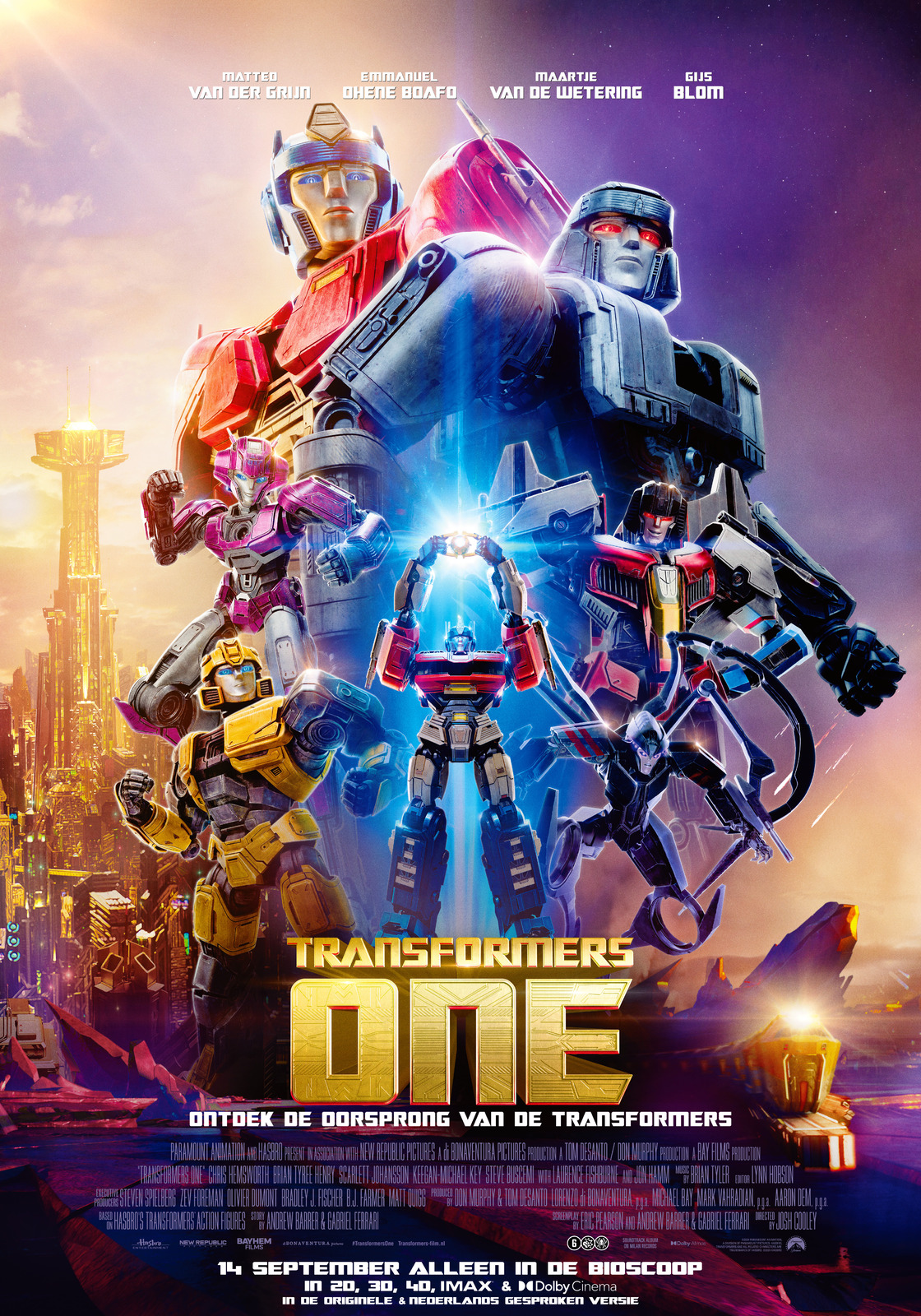 Transformers: One (2D NL)