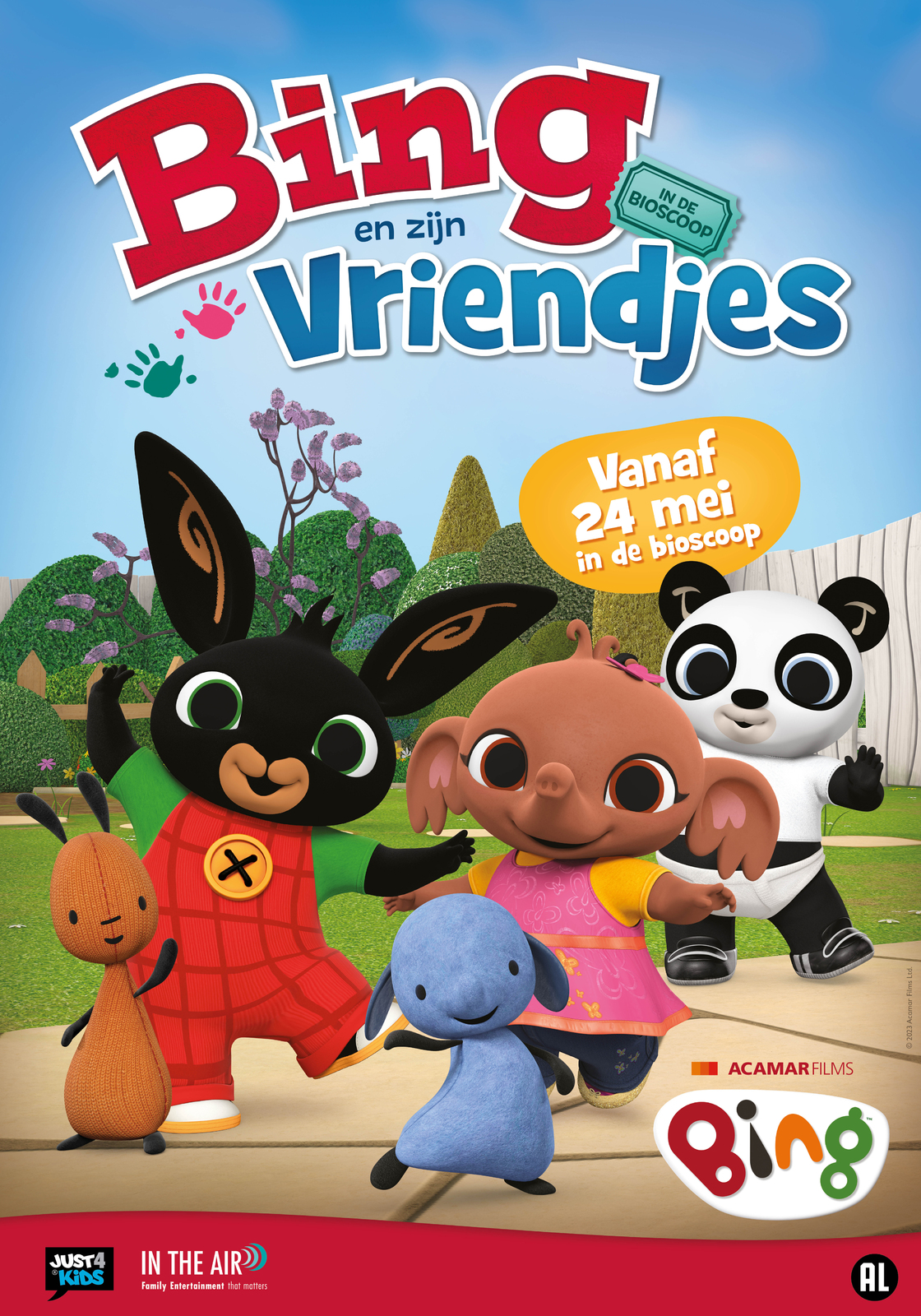 Bing en zijn Vriendjes in de bioscoop